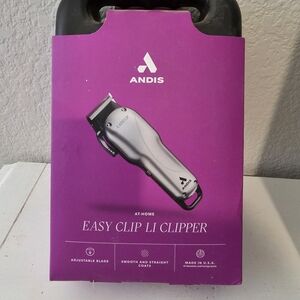 Andis Easy Clip Li Clipper - Silver
